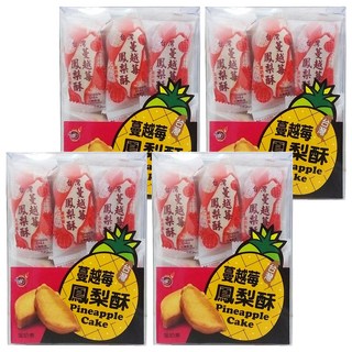 Onlyone 海龍王 蔓越莓鳳梨酥, 台灣製造, 210g, 4盒