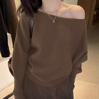 Paperments 女款 Noelli 柔軟船型領毛衣 12179