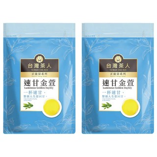 台灣茶人 正能量系列 速甘金萱, 2g, 25包, 2袋