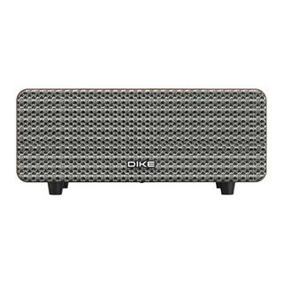 DIKE 賦曲 多功能一體式藍牙喇叭 中高音優化設計 絕佳人聲效果 配備遙控器 全幅絨布網點綴, DS605, 深木色
