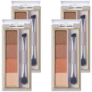 日本 excel 四色眉粉盤 #EP01 春日摩卡, 4件