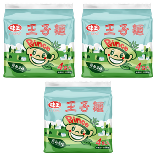 味王 王子麵 羅勒香椿口味 44g, 12包