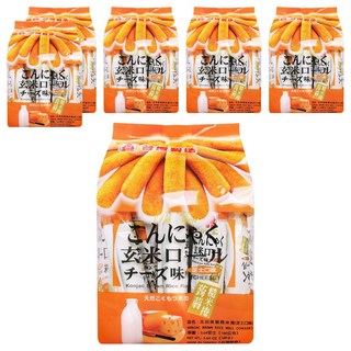 北田蒟蒻糙米捲（起士口味）, 160g, 6袋