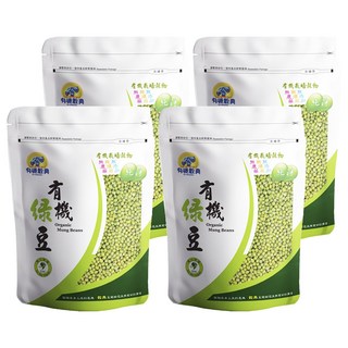 有機穀典 有機綠豆, 500g, 4包