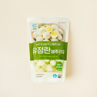 청정원 유정란 메추리알, 500g, 1개