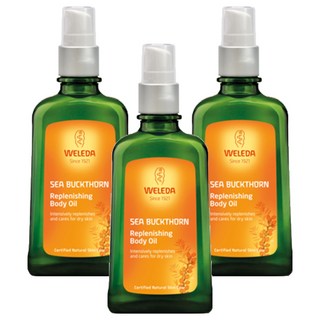 WELEDA 薇蕾德 沙棘補充身體油, 100ml, 3個