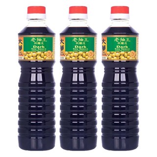 大華醬油 特級純釀造醬油 老抽 640ML, 3瓶