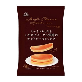 MORINAGA 森永 Q彈鬆餅粉 楓糖味 (150公克x4袋), 600g, 1袋