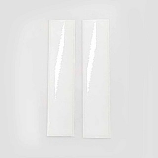 HEXIS 汽車修補貼紙, 白色光澤, 2個