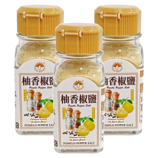 新光洋菜 柚香椒鹽, 50g, 3瓶