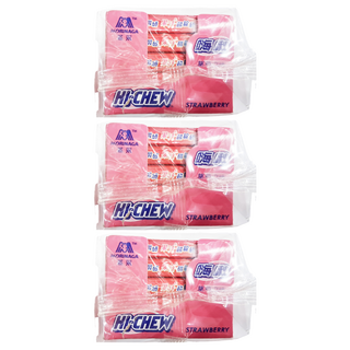 MORINAGA 森永 HI-CHEW 嗨啾 草莓軟糖 20條入, 640g, 3盒