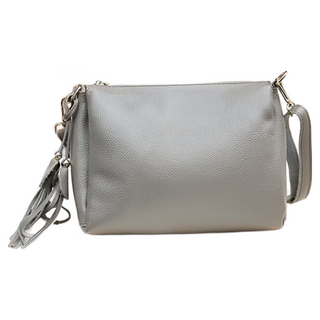 真皮頭層牛皮簡約女士流蘇肩背包/單肩包/女包