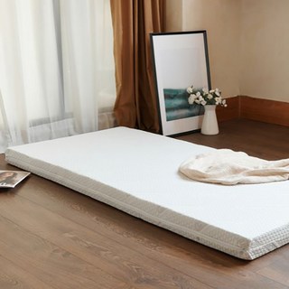 LOHAS 樂活家居 銀離子三折透氣床墊 抗菌防蟎 透氣舒適 台灣製造, 不適用, 3.5尺, 8cm