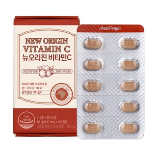 卡姆果維他命C錠 36g, 60顆, 1個