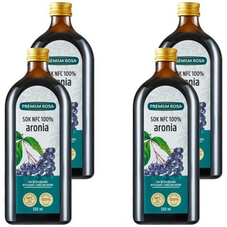 PREMIUM ROSA 野櫻莓原汁, 500ml, 4個