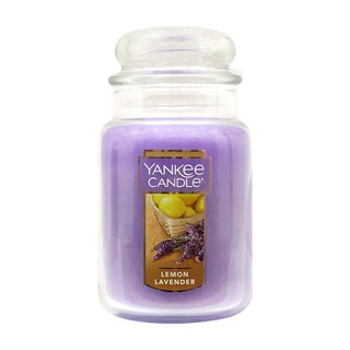 YANKEE CANDLE 香氛蠟燭 檸檬薰衣草, 623g, 1件