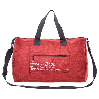 E.City 牛津布折疊拉桿收納袋 防潑水