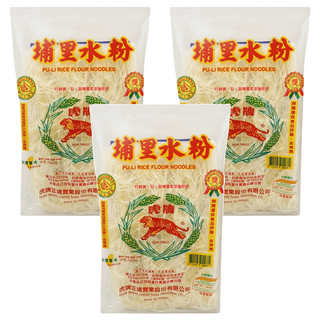 TIGER FOOD 虎牌 埔里水粉 中粗, 400g, 3包