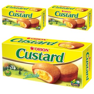 ORION 好麗友 蛋黃派, 138g, 3盒