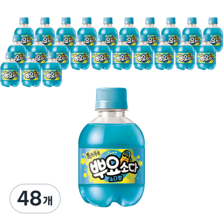 뿌요소다 소다향, 245ml, 48개