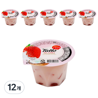 Tutto 椰果草莓口味果凍, 230g, 12個
