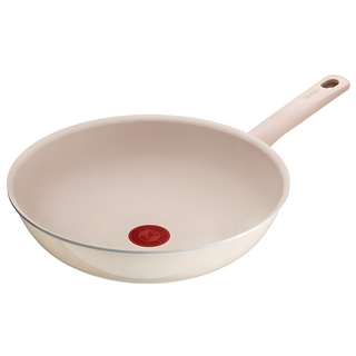 Tefal 特福 香草牛奶系列 不沾小炒鍋, 1個, 奶茶色, 28cm