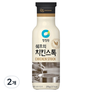 清淨園 主廚雞高湯 軟管, 2個, 270g