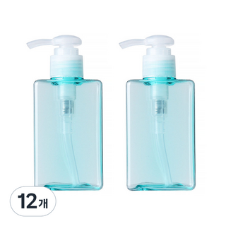 G&Y 乳液泵空瓶 150ml, 藍色, 12個