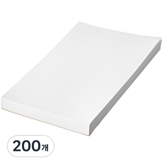 Tamsaa 高級空白獎狀用模造紙 160g, 白色, 200個