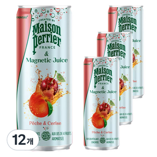 桃子與櫻桃, 12個, 250ml