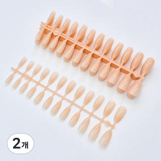 Funny Nail 柔軟裸色甲片 240p, 2個, KN-T5051