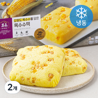 빚은 옥수수 술떡 (냉동), 160g, 3개입, 2박스