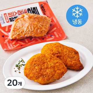 허닭 크리스피 통 닭가슴살 오리지널 (냉동), 90g, 1개입, 20개