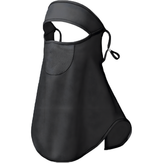 OCEANSUNFISH 全臉防曬面罩, 1個, 神秘黑