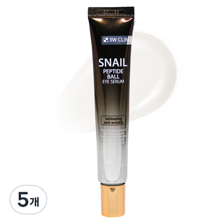 3W클리닉 스네일 펩타이드 볼 아이세럼, 5개