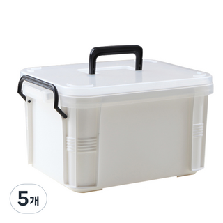 이안비즈 구급상자 다용도 정리함 대형, 5개