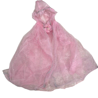 公主披風 角色扮演派對裝扮, M, 粉紅色, 1入