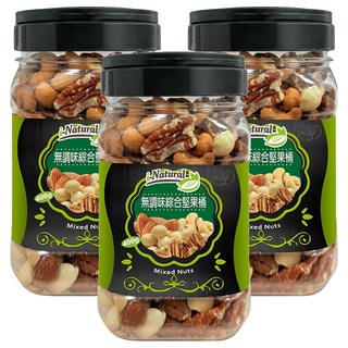 i-natural 無調味綜合堅果, 400g, 3罐