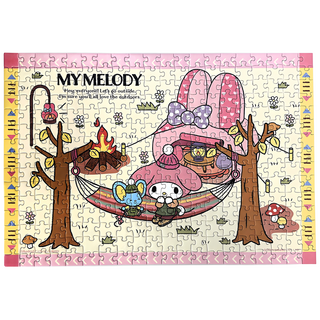 HUNDRED PICTURES 百耘圖 My Melody 美樂蒂 露營系列 攀樹吊床拼圖 HP0300-282, 混和顏色, 300片, 1盒