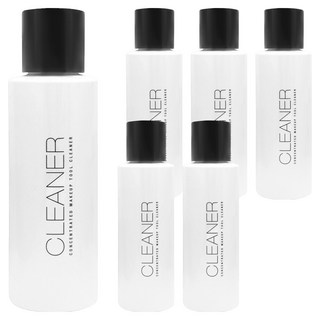 Solone 台灣公司貨 彩妝工具專用水洗清潔液, 100ml, 6瓶