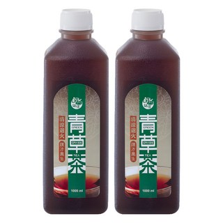 自然補給 養生青草茶, 1L, 2瓶