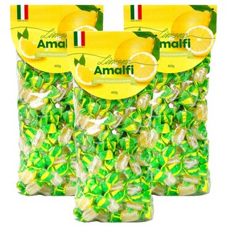 FALLANI Limone di阿馬爾菲檸檬糖, 400g, 3袋