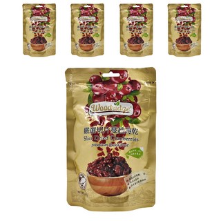 Woodridge 森之果物 嚴選切片蔓越莓乾, 160g, 5包