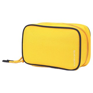 探險家系列 防潑水 Tech Kit 3C 配件收納包 100% 聚酯纖維材質, 櫻草黃, 1個