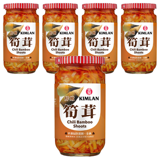 KIMLAN 金蘭 鮮嫩筍茸, 350g, 5罐