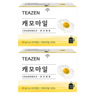 티젠 캐모마일, 1g, 20개입, 2개