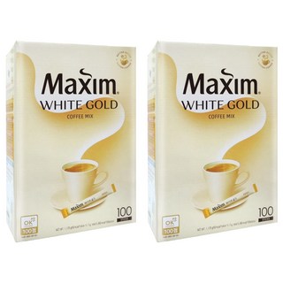 Maxim 麥心 白金經典三合一咖啡, 11.7g, 100條, 2盒