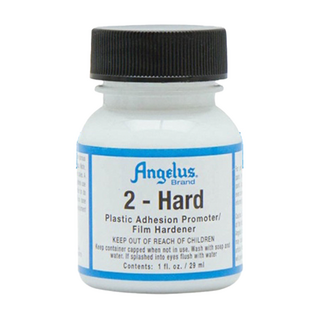 ANGELUS 2-HARD 皮革顏料專用固色硬化劑, 塑膠表面附著劑/成膜硬化劑, 29.5ml, 1罐, 單色