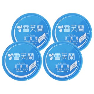 雪芙蘭滋養霜 清爽型 含蘆薈精華、綿羊油 適合中/油性膚質, 60g, 4罐