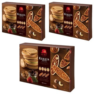 AKAI BOHSHI 紅帽子 法蘭酥&船形餅綜合禮盒, 286.5g, 3盒